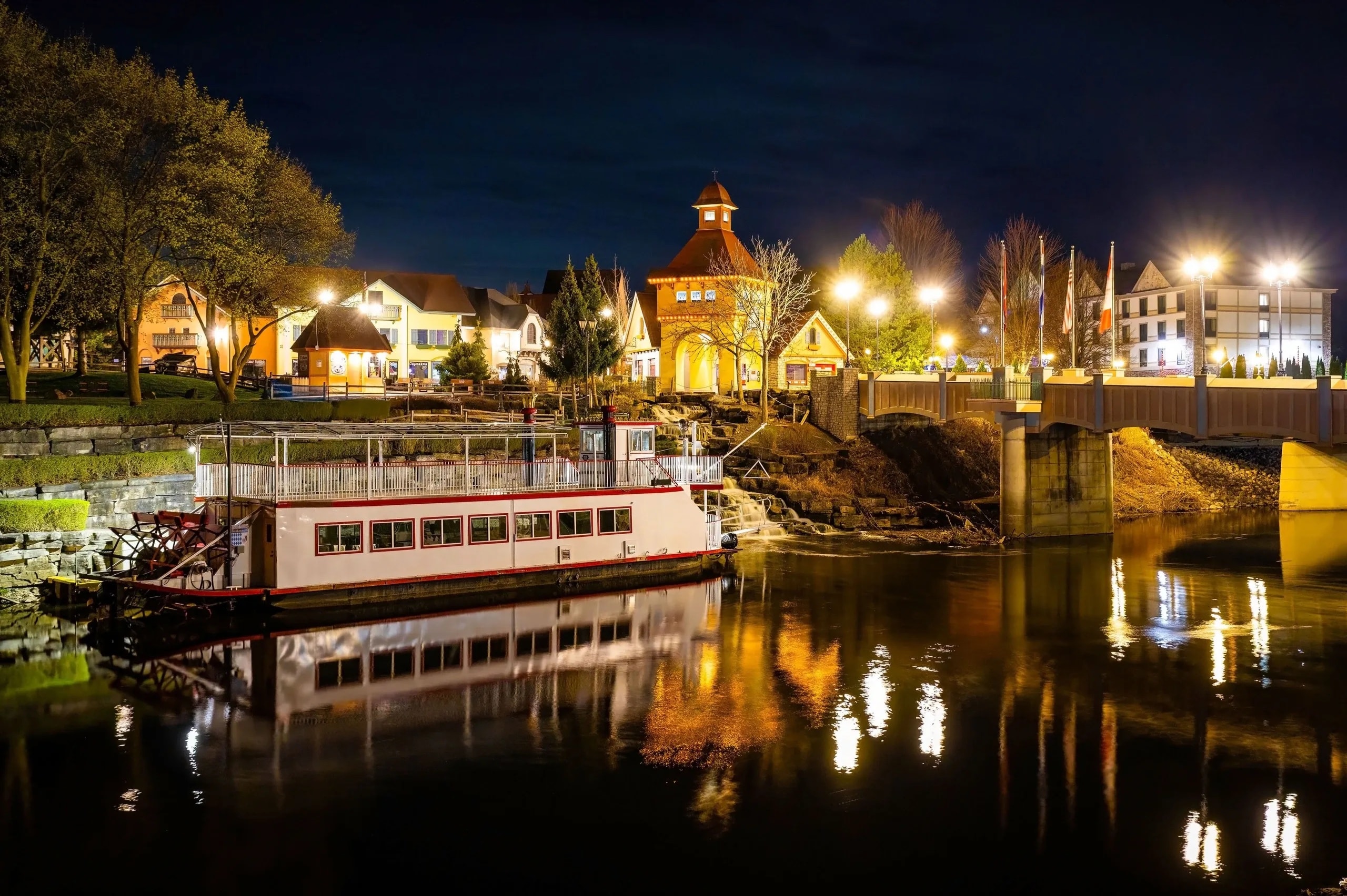 European river cruise scenic waterway village